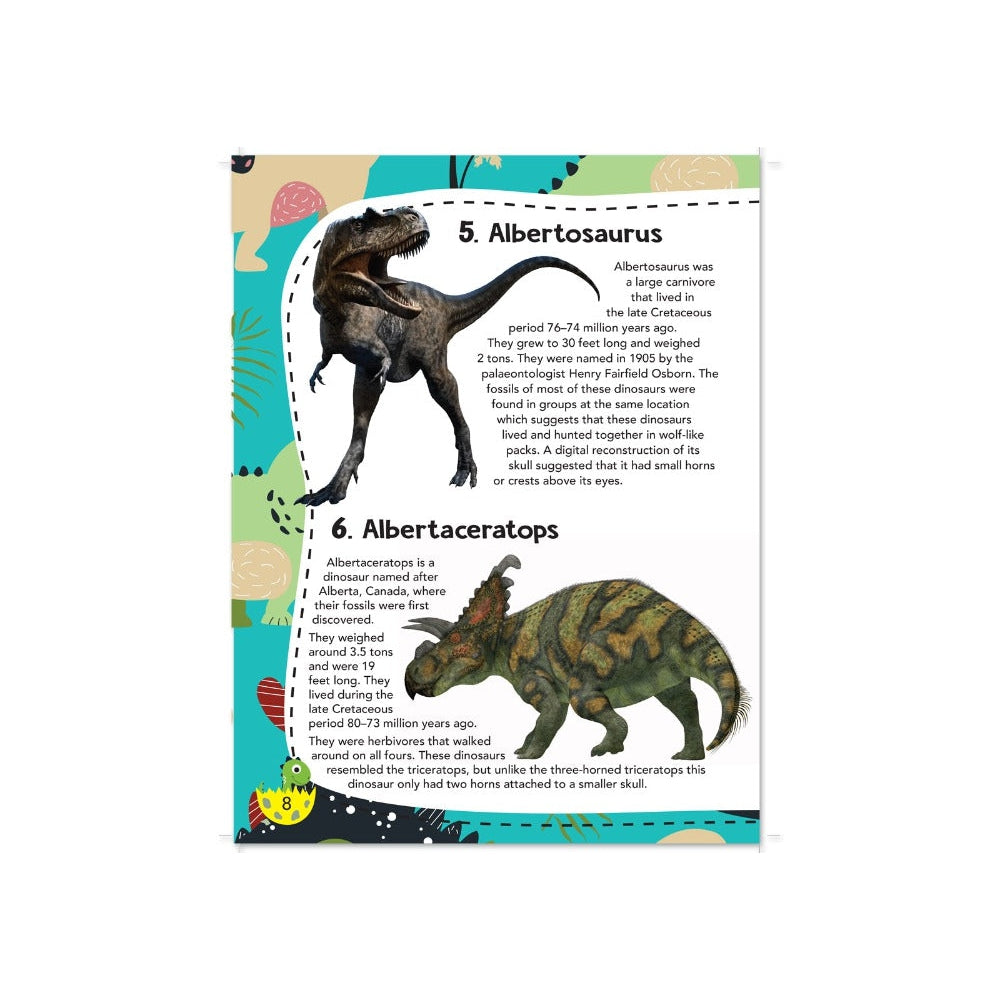 101 Dinosaurs  Encyclopedia for 7 to 10 Year Old Kids