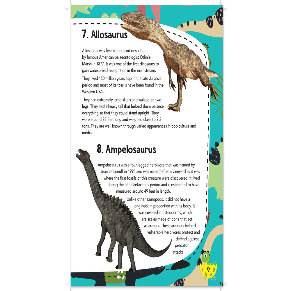 101 Dinosaurs  Encyclopedia for 7 to 10 Year Old Kids