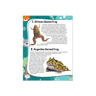 101 Amazing Animals  Encyclopedia for 7 to 10 Year Old Kids