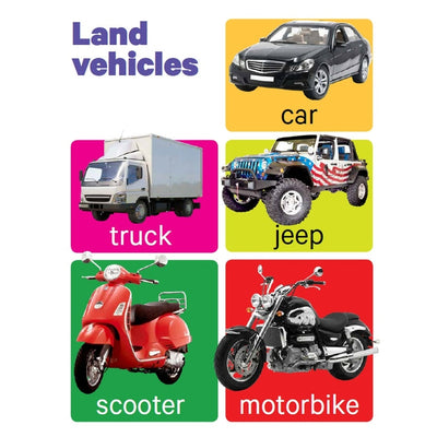 Early Learning Vehicles - Board Book