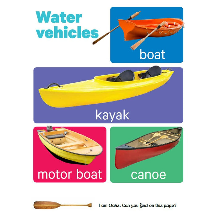 Early Learning Vehicles - Board Book