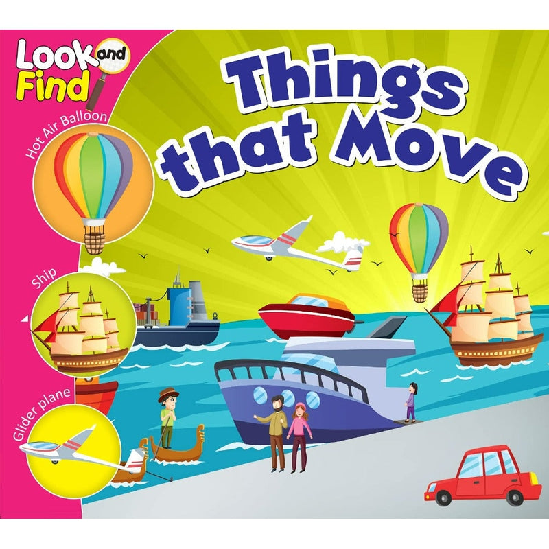 Things That Move - Look and Find (Book)