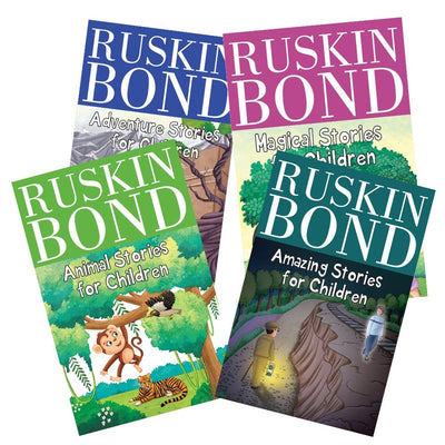 Ruskin Bond  Set of 4 Bestselling Children Story Books