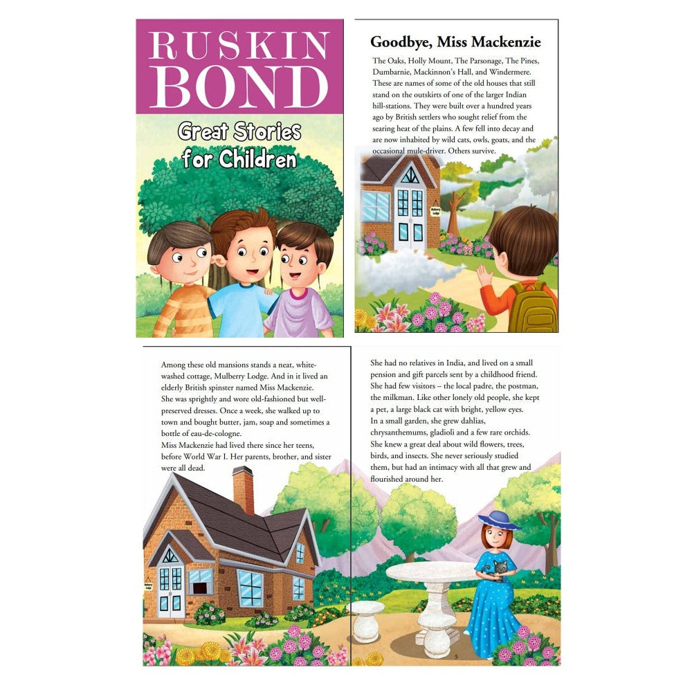 Ruskin Bond  Set of 4 Bestselling Children Story Books