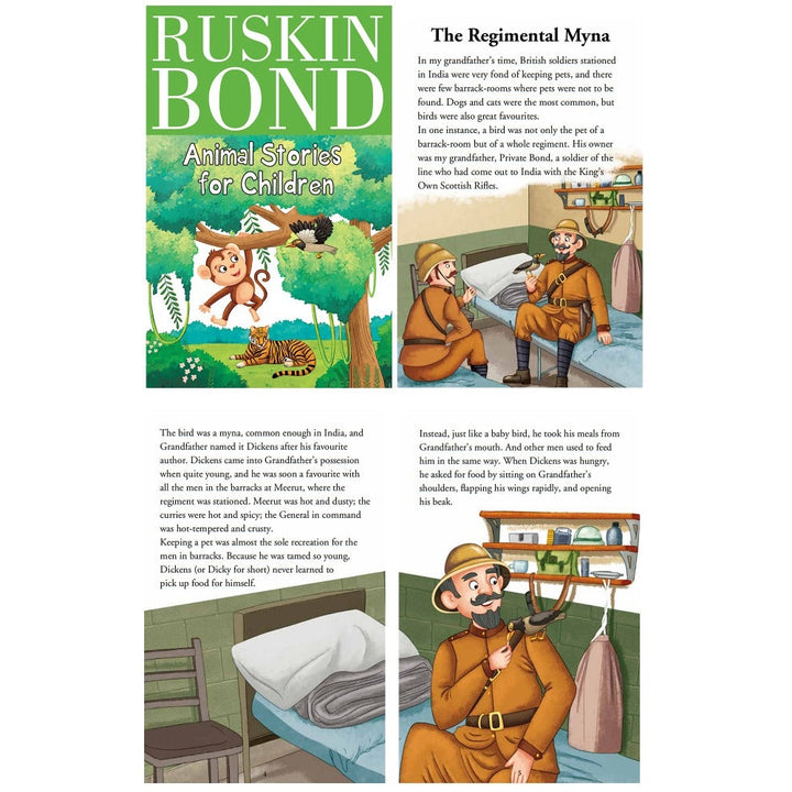 Ruskin Bond  Set of 4 Bestselling Children Story Books