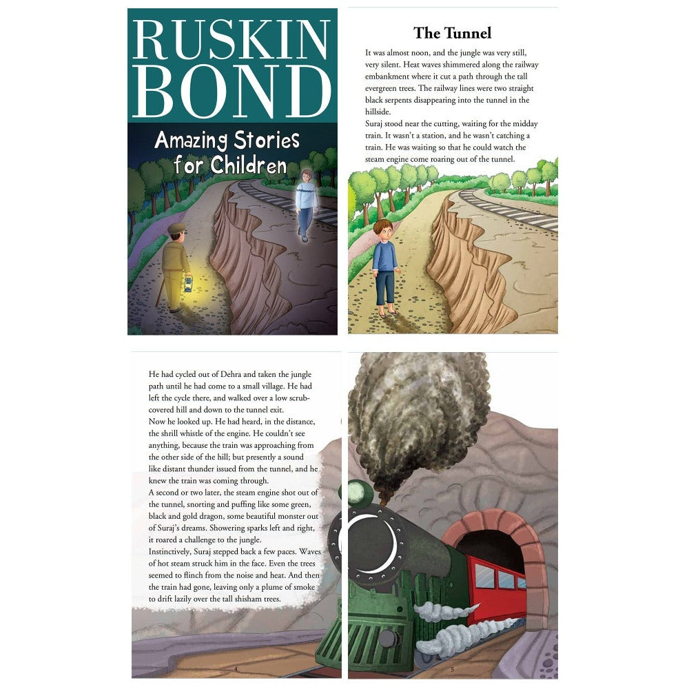 Ruskin Bond  Set of 4 Bestselling Children Story Books