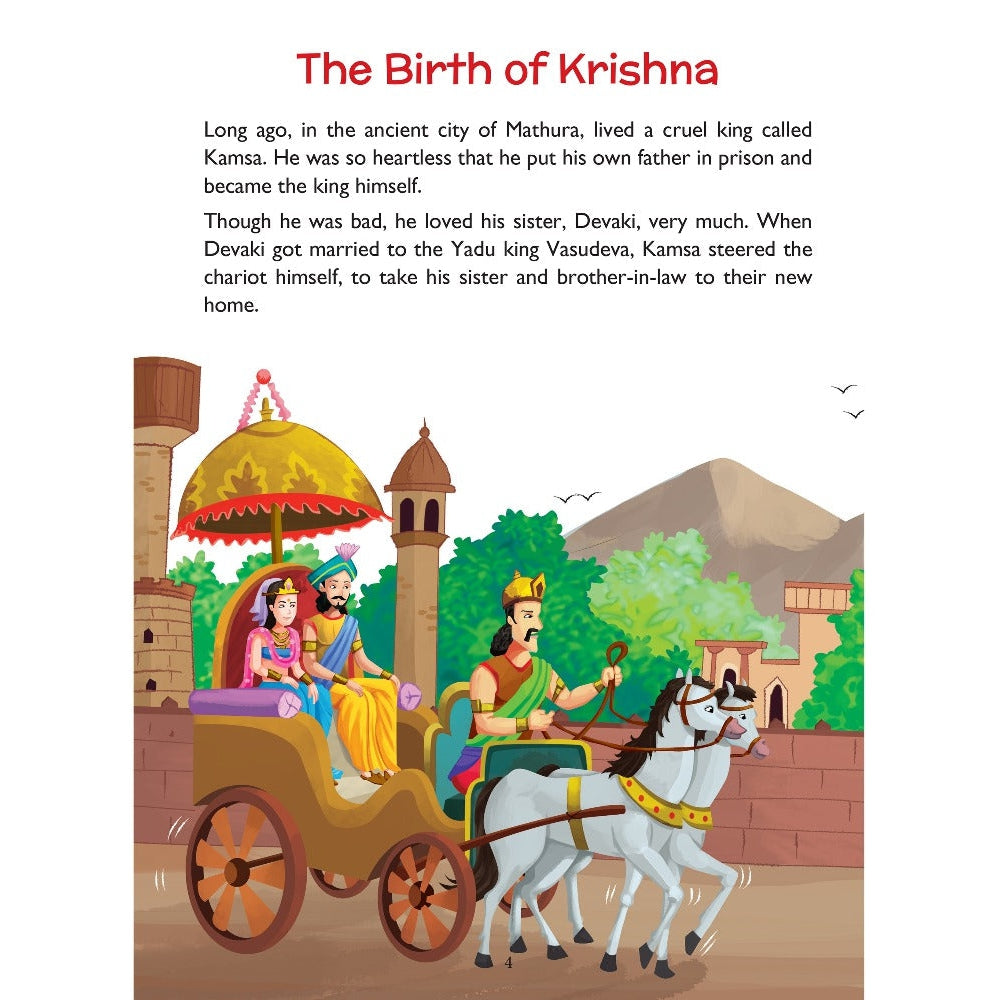 Tales of Compassionate Krishna - Indian Mythological Stories