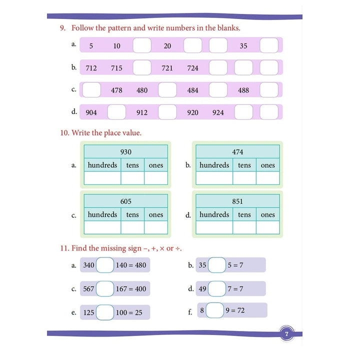 Primary Mathematics for Class 3