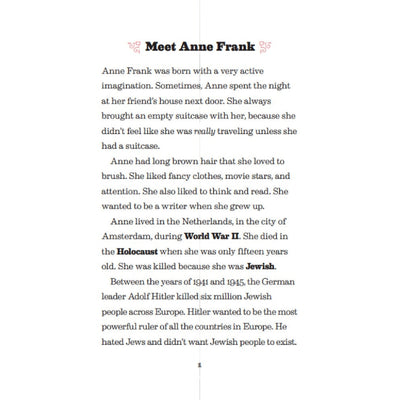 The Story of Anne Frank: A Biography Book for New Readers for Children