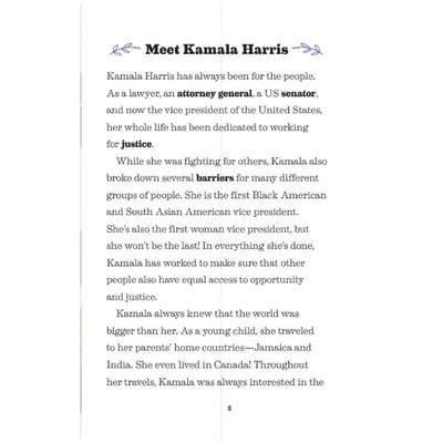 The Story of Kamala Harris: A Biography Book for New Readers