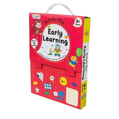 Early Learning Activity Bag - 10 Books Set for Children