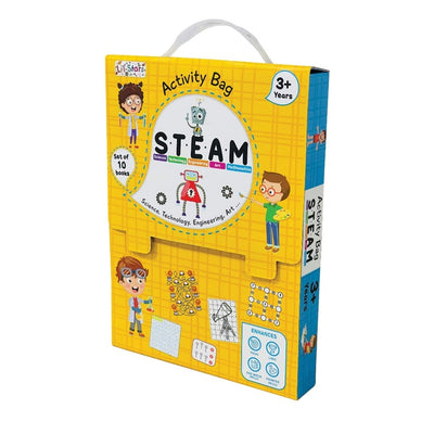 Steam Activity Bag - 10 Books Set for Children