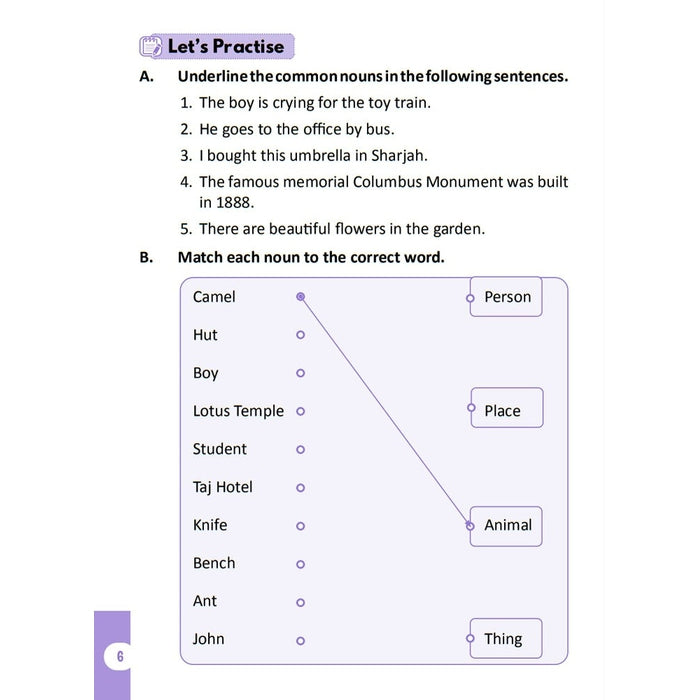 Primary English Grammar for Class 3 Students