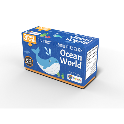 Games & Puzzles Ocean World - (6 Puzzle + 20 Flash Cards)