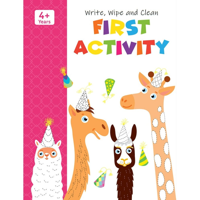 First Activity - Write, Wipe and Clean Book