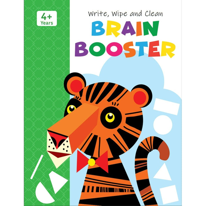 Brain Booster - Write, Wipe and Clean Book