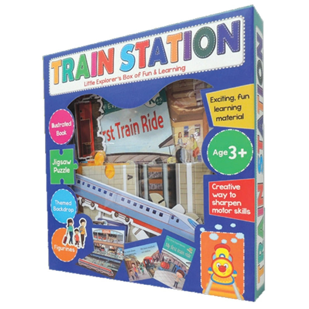 Train Station - Little Explorer's Box of Fun & Learning