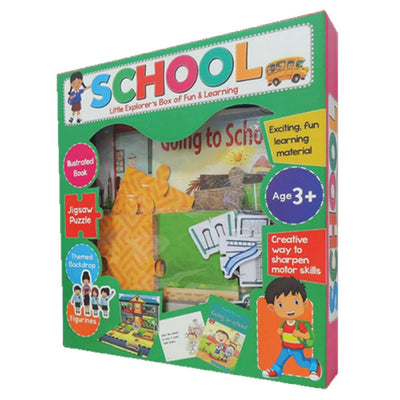 School - Little Explorer's Box of Fun & Learning