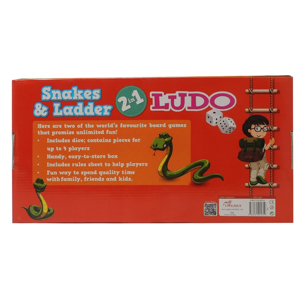 Snake, Ladder & Ludo 2 in 1