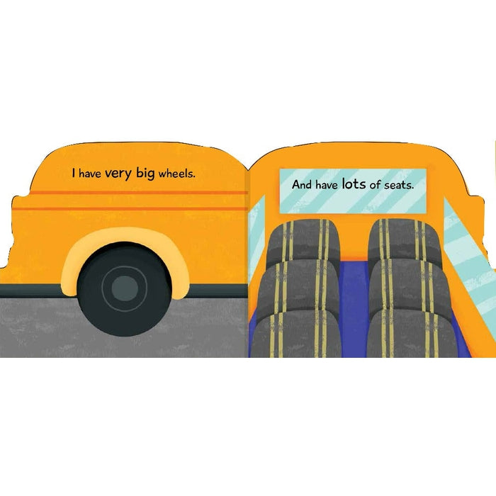 Bus Shaped Baby Board Book