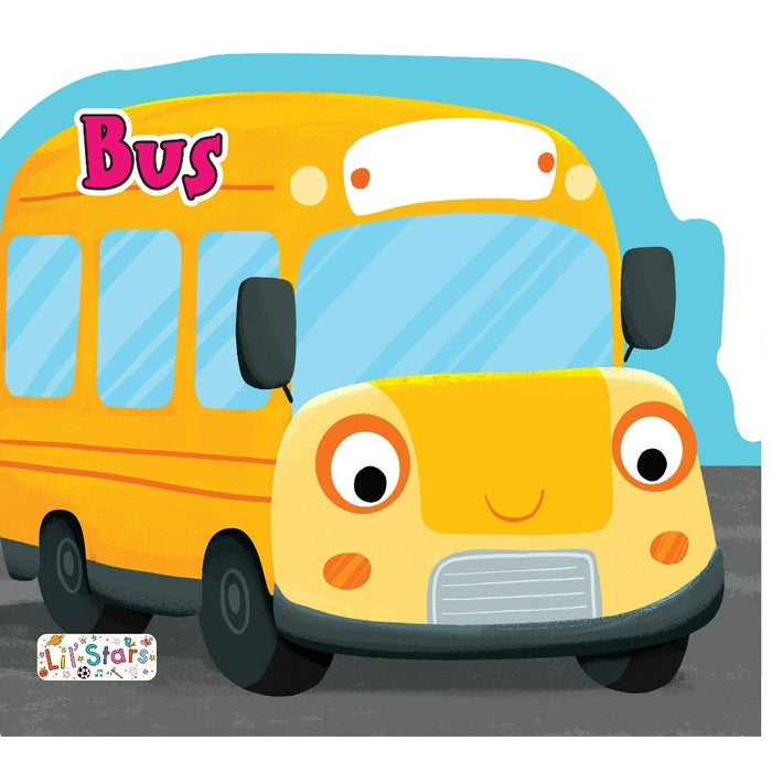 Bus Shaped Baby Board Book