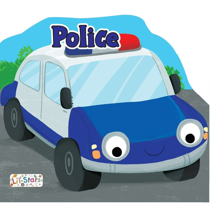 Police Shaped Baby Board Book