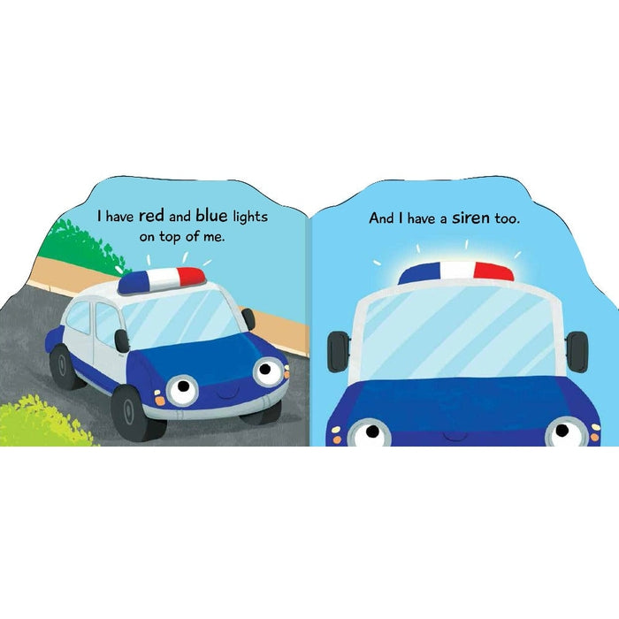 Police Shaped Baby Board Book