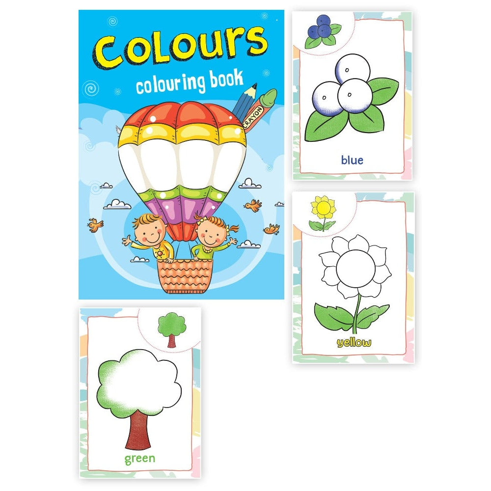 My First Learning Colouring Bag Set of 10 Exciting Colouring Books