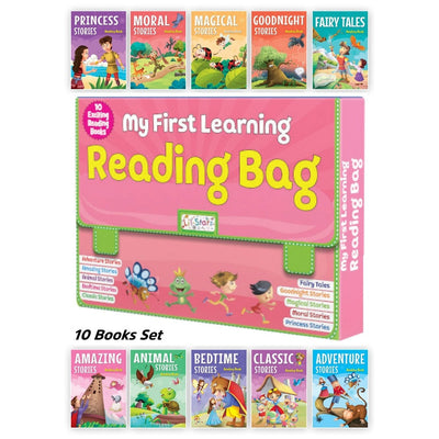 My First Learning Reading Bag Set of 10 Exciting Reading Books