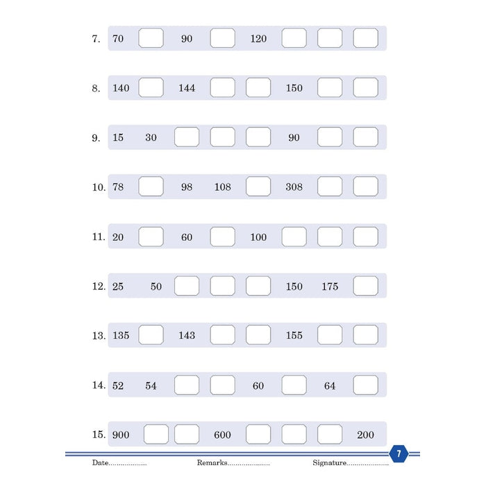 Quantative Reasoning - Grade 3