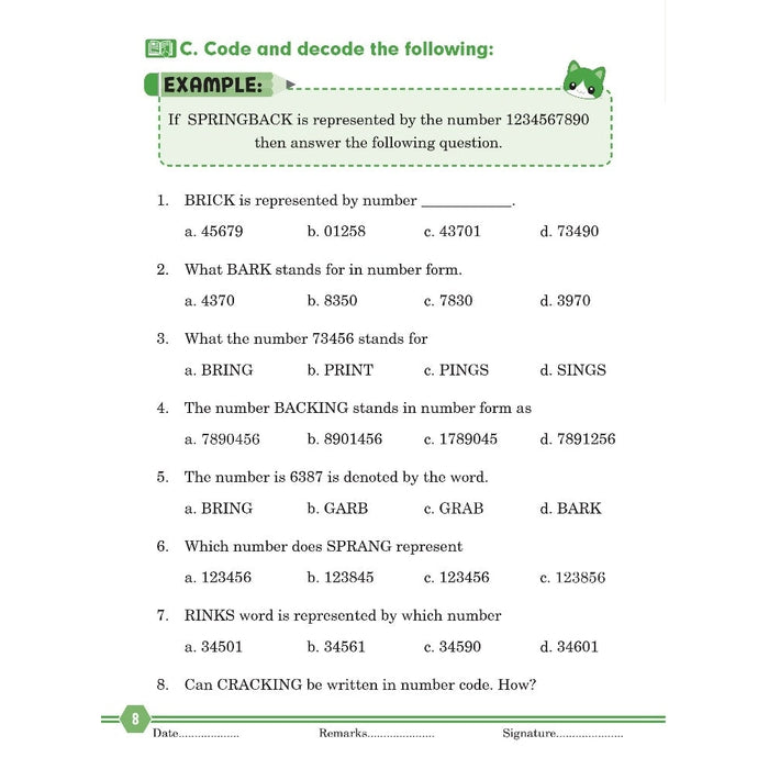 Quantative Reasoning - Grade 5