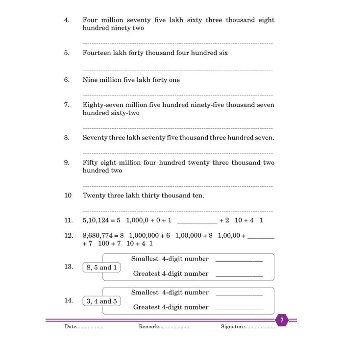 Quantative Reasoning - Grade 6