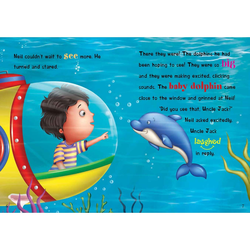 A Trip to Ocean World - Story Book