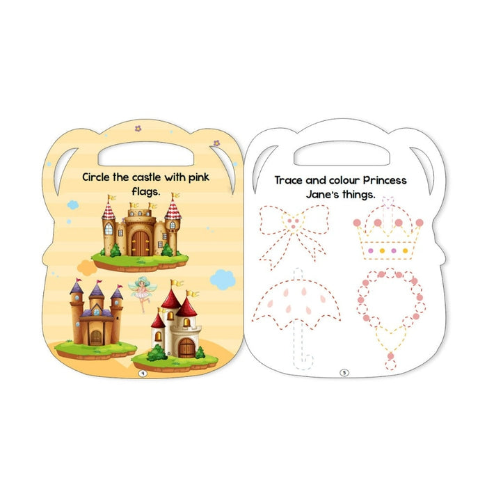 My Princess Activity Bag Shaped Book