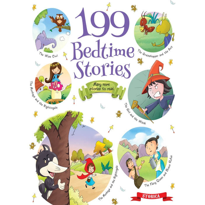 199 Bedtime Stories - Exciting Bedtime Stories for 3 to 6 Year Old Kids