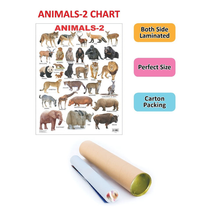 Animals-2 Wall Chart