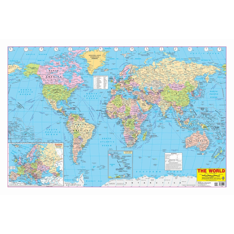 Buy World Map on Snooplay Online India