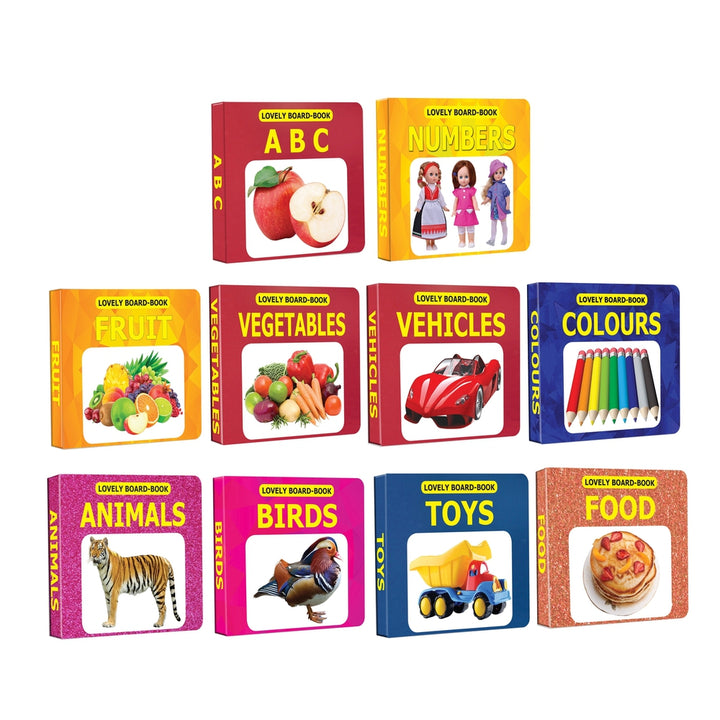 Lovely Board Books Gift Pack (10 Titles)