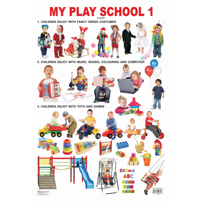 My Play School Chart - 1 (2-5 Years)