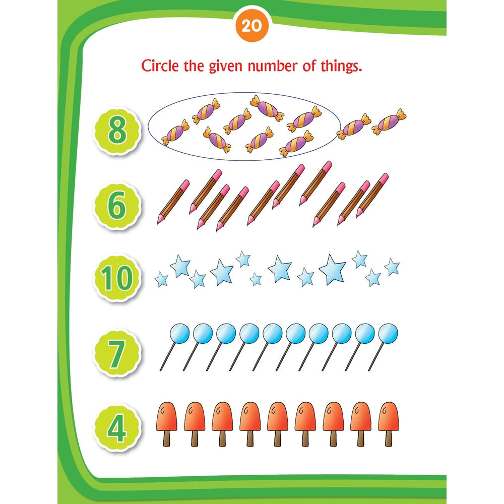 Kid's 2nd Activity Book - Maths