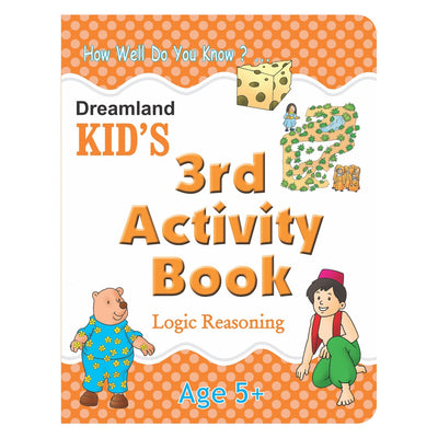Kid's 3rd Activity Book - Logic Reasoning