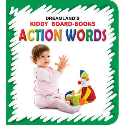 Action Words - Kiddy Board Book