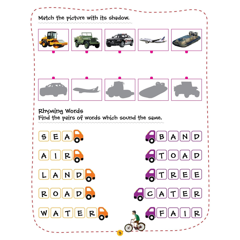 Play With Sticker - Vehicles