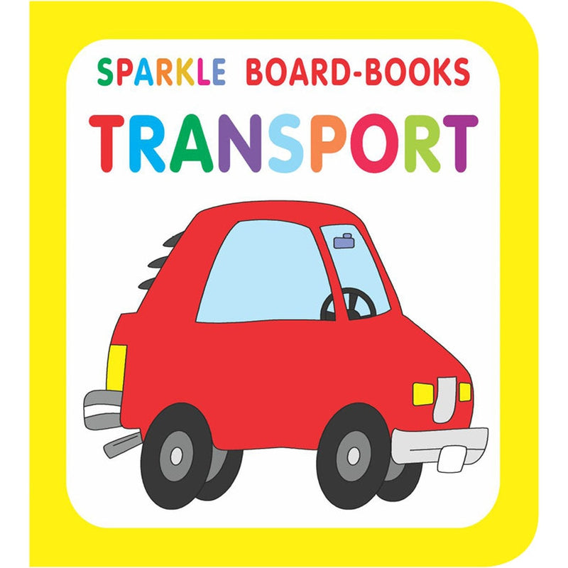 Sparkle Board Book - Transport