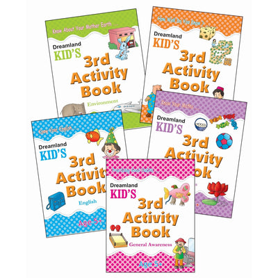 Kid's 3rd Activity Age 5+ - Pack (5 Titles)