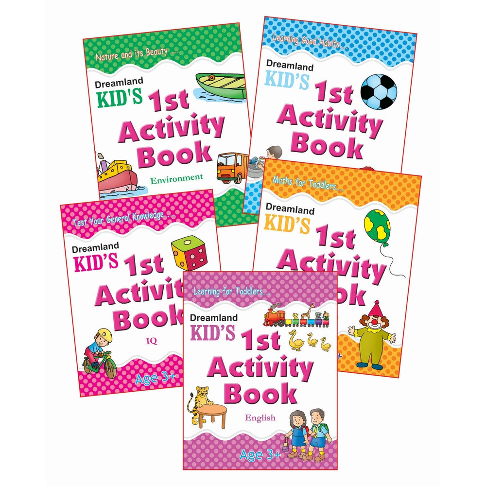 Kid's 1st  Activity Age 3+ - Pack (5 Titles)