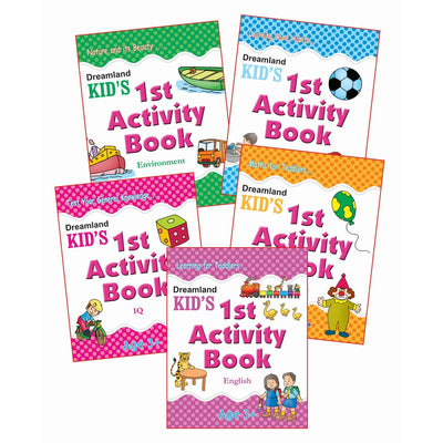 Kid's 1st  Activity Age 3+ - Pack (5 Titles)
