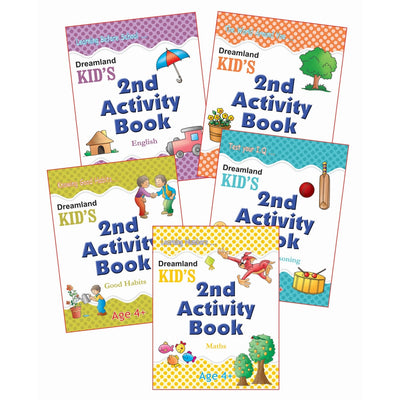 Kid's 2nd Activity Age 4+ - Pack (5 Titles)