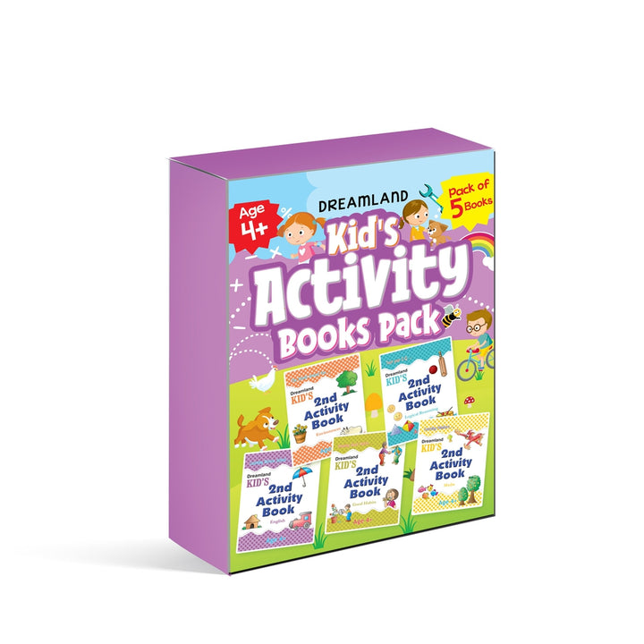 Kid's 2nd Activity Age 4+ - Pack (5 Titles)