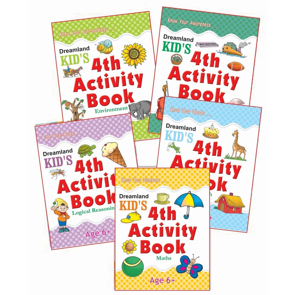 Kid's 4th Activity Age 6+ - Pack (5 Titles)